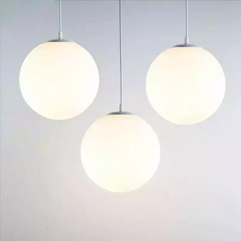 white ball lights