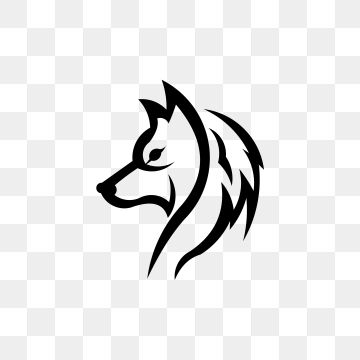 Wolf logo PNG 