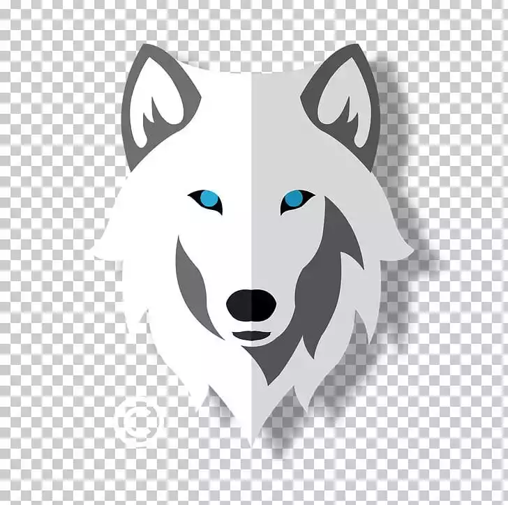 Wolf logo PNG 