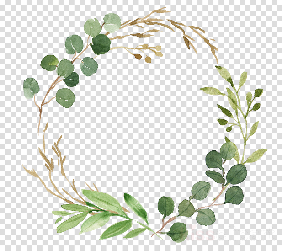 Greenery Wreath PNG